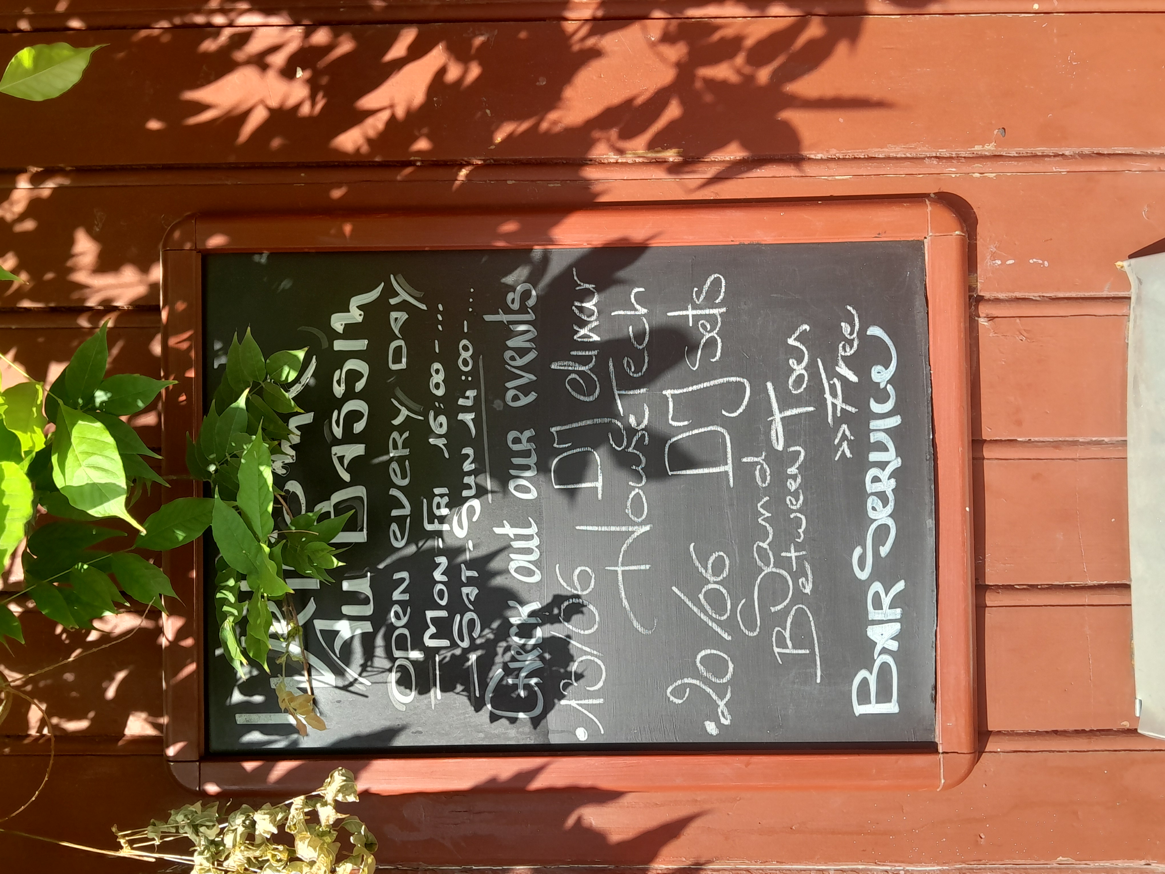 Affiche Soirée au Bassin